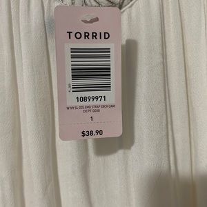 Torrid cross cross top